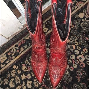 Red Cowgirl boots